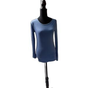 GAP Blue  Long Sleeve Shirt Women's Size XS # 156